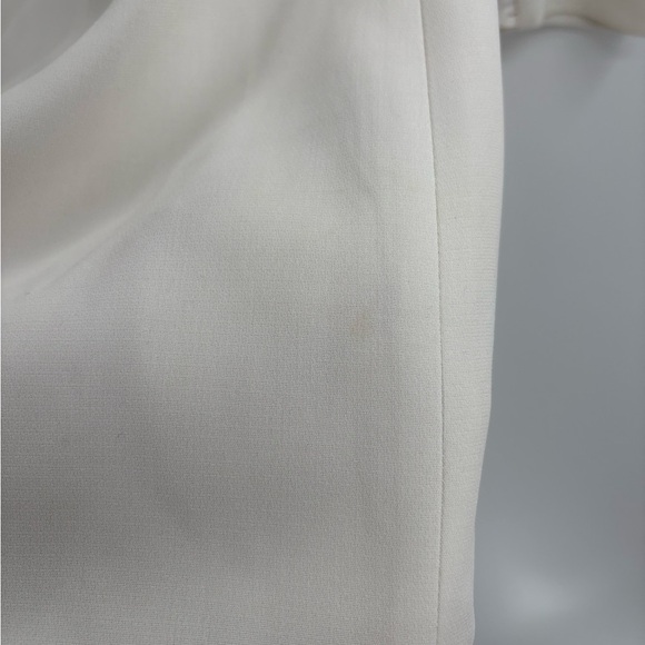 Cinq à Sept Rosemarie ruffle off the shoulder dress white cocktail party size 4 - Picture 5 of 16